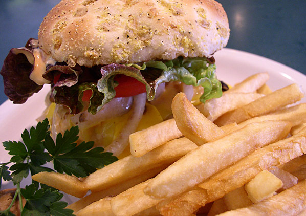 Cheeseburger and Fries