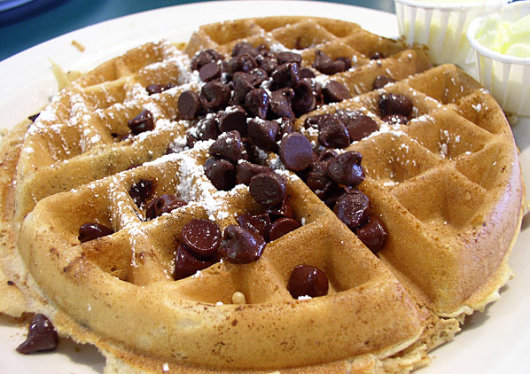 Chocolate Chip Waffles