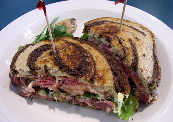 Hot Pastrami Sandwich